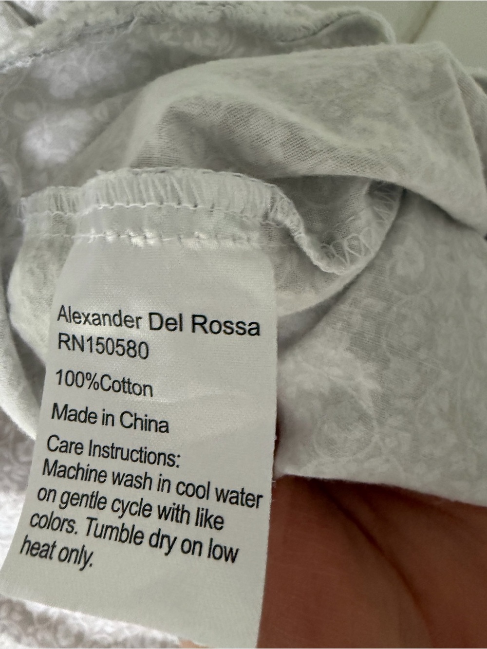 Alexander Del RossaStyle: "Maria" Sleeveless Victorian Short Nightgown - Size S - Picture 5 of 7